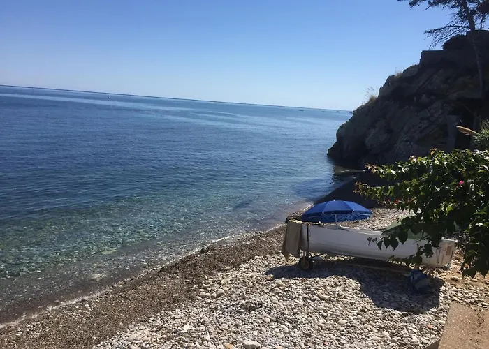 Sfondo Blu Villa Sul Mare